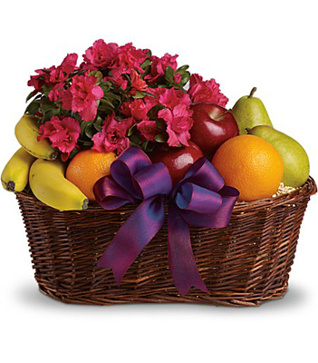 Fruits and Blooms Basket